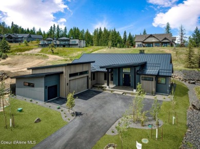 NEWLY COMPLETED MOUNTAIN MODERN HOME AT CDA NATIONAL RESERVE. A on CDA National Golf Course in Idaho - for sale on GolfHomes.com, golf home, golf lot