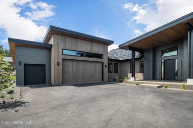 NEWLY COMPLETED MOUNTAIN MODERN HOME AT CDA NATIONAL RESERVE. A on CDA National Golf Course in Idaho - for sale on GolfHomes.com, golf home, golf lot