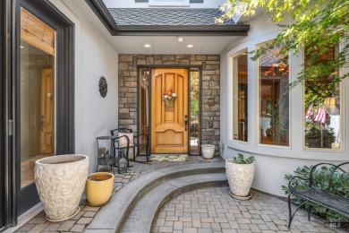 A beautiful French Normandy style former Parade Home that backs on BanBury Golf Club in Idaho - for sale on GolfHomes.com, golf home, golf lot