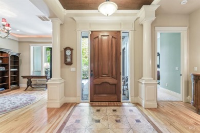 A beautiful French Normandy style former Parade Home that backs on BanBury Golf Club in Idaho - for sale on GolfHomes.com, golf home, golf lot