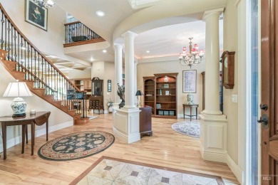 A beautiful French Normandy style former Parade Home that backs on BanBury Golf Club in Idaho - for sale on GolfHomes.com, golf home, golf lot