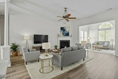 Welcome to easy living in this beautifully maintained home on Sandpiper Bay Golf and Country Club in North Carolina - for sale on GolfHomes.com, golf home, golf lot