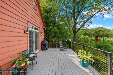 This exquisite mid-century ranch home offers stunning on Buck Hill Golf Club  in Pennsylvania - for sale on GolfHomes.com, golf home, golf lot