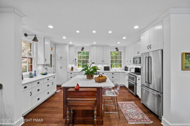 This exquisite mid-century ranch home offers stunning on Buck Hill Golf Club  in Pennsylvania - for sale on GolfHomes.com, golf home, golf lot