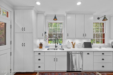 This exquisite mid-century ranch home offers stunning on Buck Hill Golf Club  in Pennsylvania - for sale on GolfHomes.com, golf home, golf lot