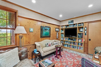 This exquisite mid-century ranch home offers stunning on Buck Hill Golf Club  in Pennsylvania - for sale on GolfHomes.com, golf home, golf lot