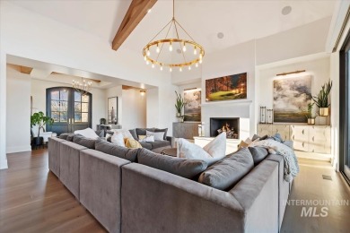Perfection and artistry converge in this architectural on SpurWing Country Club in Idaho - for sale on GolfHomes.com, golf home, golf lot