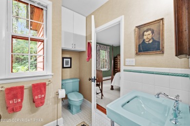 This exquisite mid-century ranch home offers stunning on Buck Hill Golf Club  in Pennsylvania - for sale on GolfHomes.com, golf home, golf lot