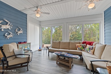 Coastal charm meets effortless living in this beautifully on Members Club At St. James Plantation in North Carolina - for sale on GolfHomes.com, golf home, golf lot