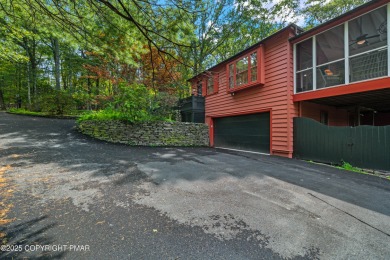 This exquisite mid-century ranch home offers stunning on Buck Hill Golf Club  in Pennsylvania - for sale on GolfHomes.com, golf home, golf lot