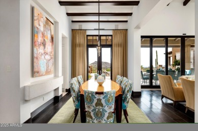Sited privately on 4 acres in the exclusive enclave of Saguaro on Desert Mountain Club - Apache Golf Course in Arizona - for sale on GolfHomes.com, golf home, golf lot