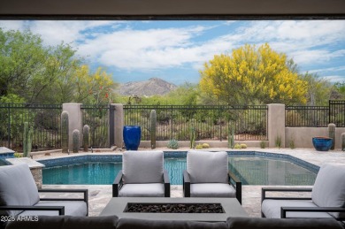 Welcome to your Desert Mountain sanctuary--a custom-built on Desert Mountain Club - Apache Golf Course in Arizona - for sale on GolfHomes.com, golf home, golf lot
