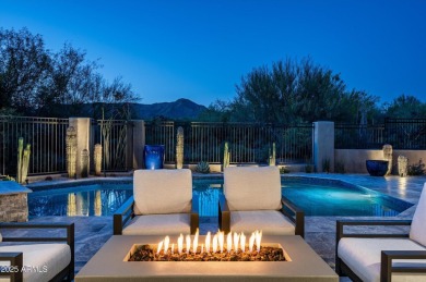 Welcome to your Desert Mountain sanctuary--a custom-built on Desert Mountain Club - Apache Golf Course in Arizona - for sale on GolfHomes.com, golf home, golf lot