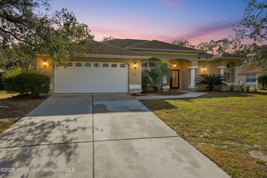 Beautiful four bedrooms, two bath l home with large pool and on Sugarmill Woods Golf and Country Club in Florida - for sale on GolfHomes.com, golf home, golf lot