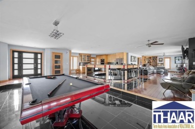 Discover an exceptional, executive property located on hole #14 on Country Club of Terre Haute in Indiana - for sale on GolfHomes.com, golf home, golf lot