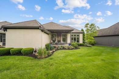 Experience elegance and maintenance-free living in this on Ironhorse Golf Club in Kansas - for sale on GolfHomes.com, golf home, golf lot