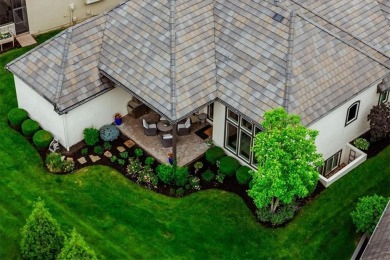 Experience elegance and maintenance-free living in this on Ironhorse Golf Club in Kansas - for sale on GolfHomes.com, golf home, golf lot