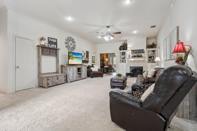 This charming 3-bedroom, 2-bathroom home is perfectly situated on Hillcrest Country Club in Texas - for sale on GolfHomes.com, golf home, golf lot