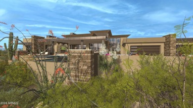 Discover the epitome of luxury living in this stunning 4-bedroom on Desert Mountain - Outlaw Golf Course in Arizona - for sale on GolfHomes.com, golf home, golf lot