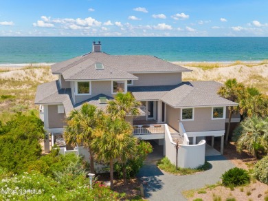 Built by Telesis and designed by Jay DeChesere, this rare on Bald Head Island Golf Club in North Carolina - for sale on GolfHomes.com, golf home, golf lot