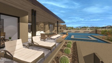 Discover the epitome of luxury living in this stunning 4-bedroom on Desert Mountain - Outlaw Golf Course in Arizona - for sale on GolfHomes.com, golf home, golf lot