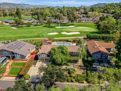Gorgeous home in Almaden Country Club on the 2nd hole, with on Almaden Country Club in California - for sale on GolfHomes.com, golf home, golf lot