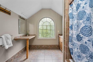 Stunning, custom-built log home overlooking the 16th tee & on Cedar River Golf Course in Michigan - for sale on GolfHomes.com, golf home, golf lot