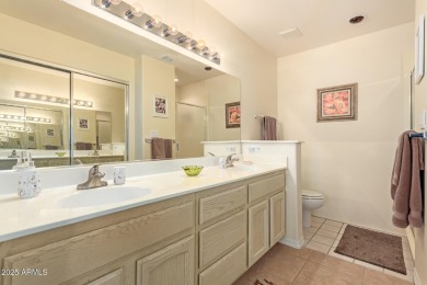 This great furnished  end unit  2 bedroom 1.75 bath condo has a on Fountain of the Sun Country Club in Arizona - for sale on GolfHomes.com, golf home, golf lot