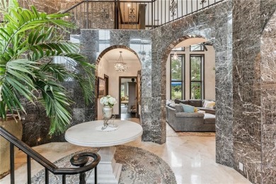 This stunning residence blends timeless European elegance with on Oak Grove Island Golf and Country Club in Georgia - for sale on GolfHomes.com, golf home, golf lot