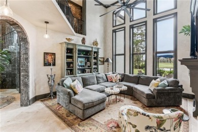 This stunning residence blends timeless European elegance with on Oak Grove Island Golf and Country Club in Georgia - for sale on GolfHomes.com, golf home, golf lot