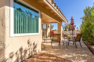 This great furnished  end unit  2 bedroom 1.75 bath condo has a on Fountain of the Sun Country Club in Arizona - for sale on GolfHomes.com, golf home, golf lot