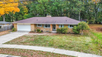 Location, location, location! This 4 bedroom, 2 1/2 bath all on Muskegon Country Club in Michigan - for sale on GolfHomes.com, golf home, golf lot