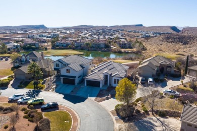 Stunning home on the Island Hole of Sunbrook Golf Course on Sunbrook Golf Course in Utah - for sale on GolfHomes.com, golf home, golf lot