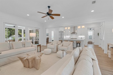 This elegant single-story Hawthorne plan by Huff Homes combines on Origins Golf Club in Florida - for sale on GolfHomes.com, golf home, golf lot