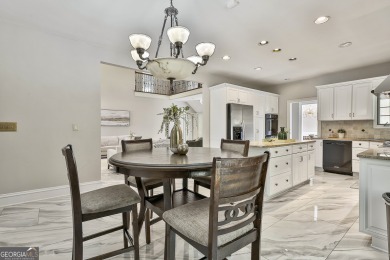 Welcome to this exquisite Stoney Brook home offering 5 bedrooms on Canongate At Flat Creek Club in Georgia - for sale on GolfHomes.com, golf home, golf lot