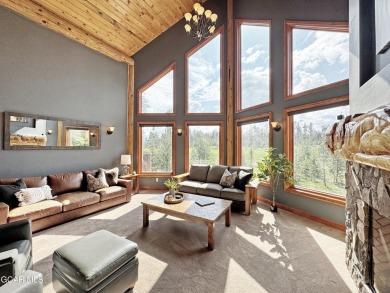 Set back on a flat 2-acre lot overlooking the 3rd Fairway at the on Pole Creek Golf Club in Colorado - for sale on GolfHomes.com, golf home, golf lot