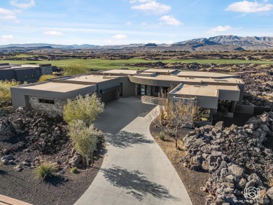 Nestled on the 17th tee of the prestigious Entrada private golf on Entrada at Snow Canyon in Utah - for sale on GolfHomes.com, golf home, golf lot