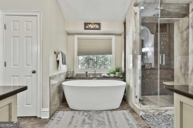 Welcome to this exquisite Stoney Brook home offering 5 bedrooms on Canongate At Flat Creek Club in Georgia - for sale on GolfHomes.com, golf home, golf lot