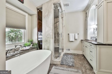 Welcome to this exquisite Stoney Brook home offering 5 bedrooms on Canongate At Flat Creek Club in Georgia - for sale on GolfHomes.com, golf home, golf lot