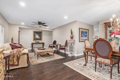 This beautifully updated 2-bed, 2-bath home w/a 2-car garage on Sun Lakes Country Club in Arizona - for sale on GolfHomes.com, golf home, golf lot