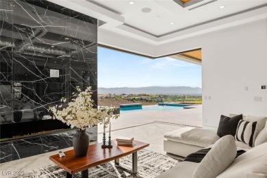 Breathtaking desert modern in guard-gated Seven Hills on Rio Secco Golf Club in Nevada - for sale on GolfHomes.com, golf home, golf lot