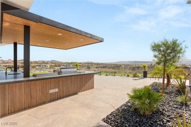 Breathtaking desert modern in guard-gated Seven Hills on Rio Secco Golf Club in Nevada - for sale on GolfHomes.com, golf home, golf lot