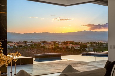 Breathtaking desert modern in guard-gated Seven Hills on Rio Secco Golf Club in Nevada - for sale on GolfHomes.com, golf home, golf lot