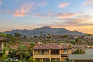 Breathtaking desert modern in guard-gated Seven Hills on Rio Secco Golf Club in Nevada - for sale on GolfHomes.com, golf home, golf lot