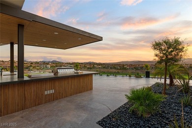 Breathtaking desert modern in guard-gated Seven Hills on Rio Secco Golf Club in Nevada - for sale on GolfHomes.com, golf home, golf lot