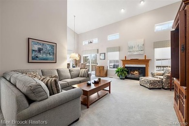 Welcome home to this charming detached colonial-style condo in on The Maples Club in Michigan - for sale on GolfHomes.com, golf home, golf lot