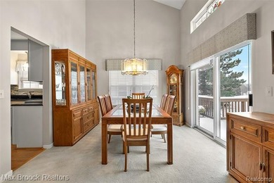 Welcome home to this charming detached colonial-style condo in on The Maples Club in Michigan - for sale on GolfHomes.com, golf home, golf lot