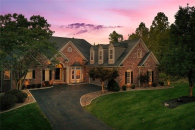 This stunning St Albans Construction built home in Timber Trace on Country Club of St Albans in Missouri - for sale on GolfHomes.com, golf home, golf lot