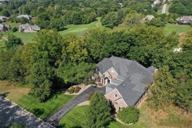 This stunning St Albans Construction built home in Timber Trace on Country Club of St Albans in Missouri - for sale on GolfHomes.com, golf home, golf lot