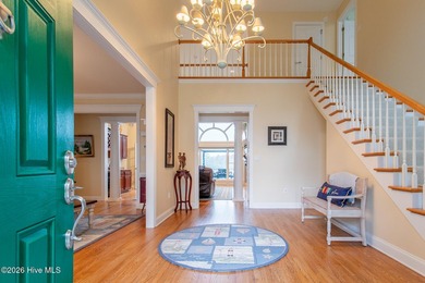 Exquisite riverfront custom home, located in the highly sought on Sound Golf Links at Albemarle Plantation in North Carolina - for sale on GolfHomes.com, golf home, golf lot